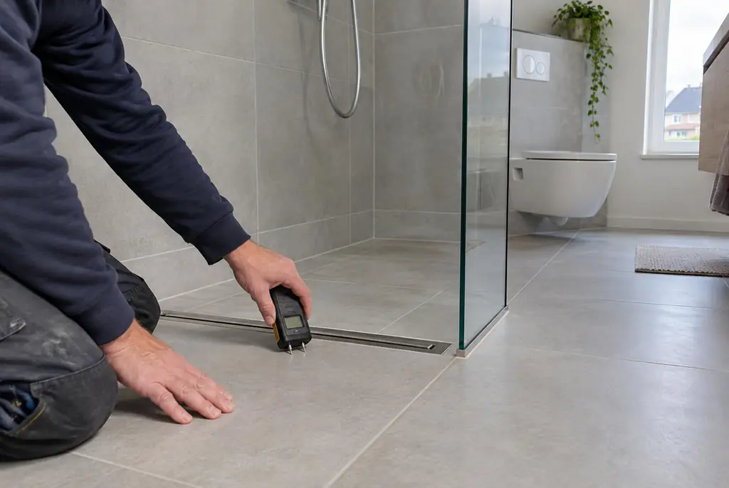 Lekdetectie Zwolle – badkamer in een nieuwbouwwoning