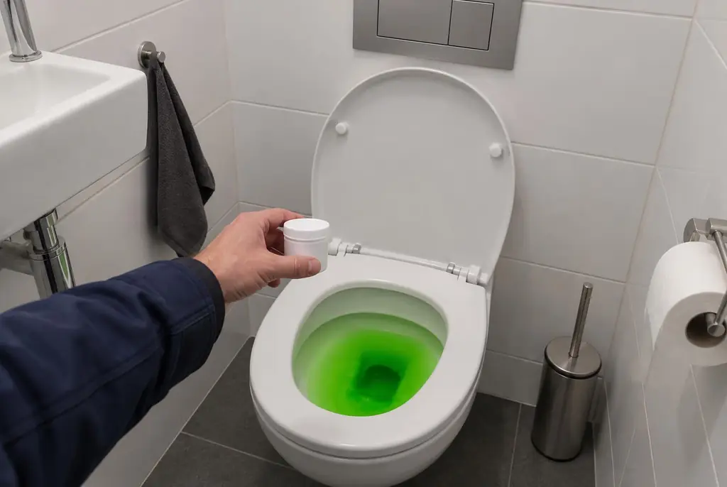Lekdetectie Zwolle – kleurstoftest bij een lekkend toilet